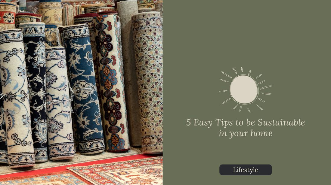 5 Easy Tips to be Sustainable in your home