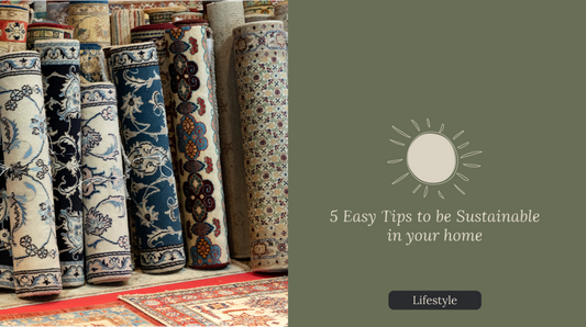 5 Easy Tips to be Sustainable in your home