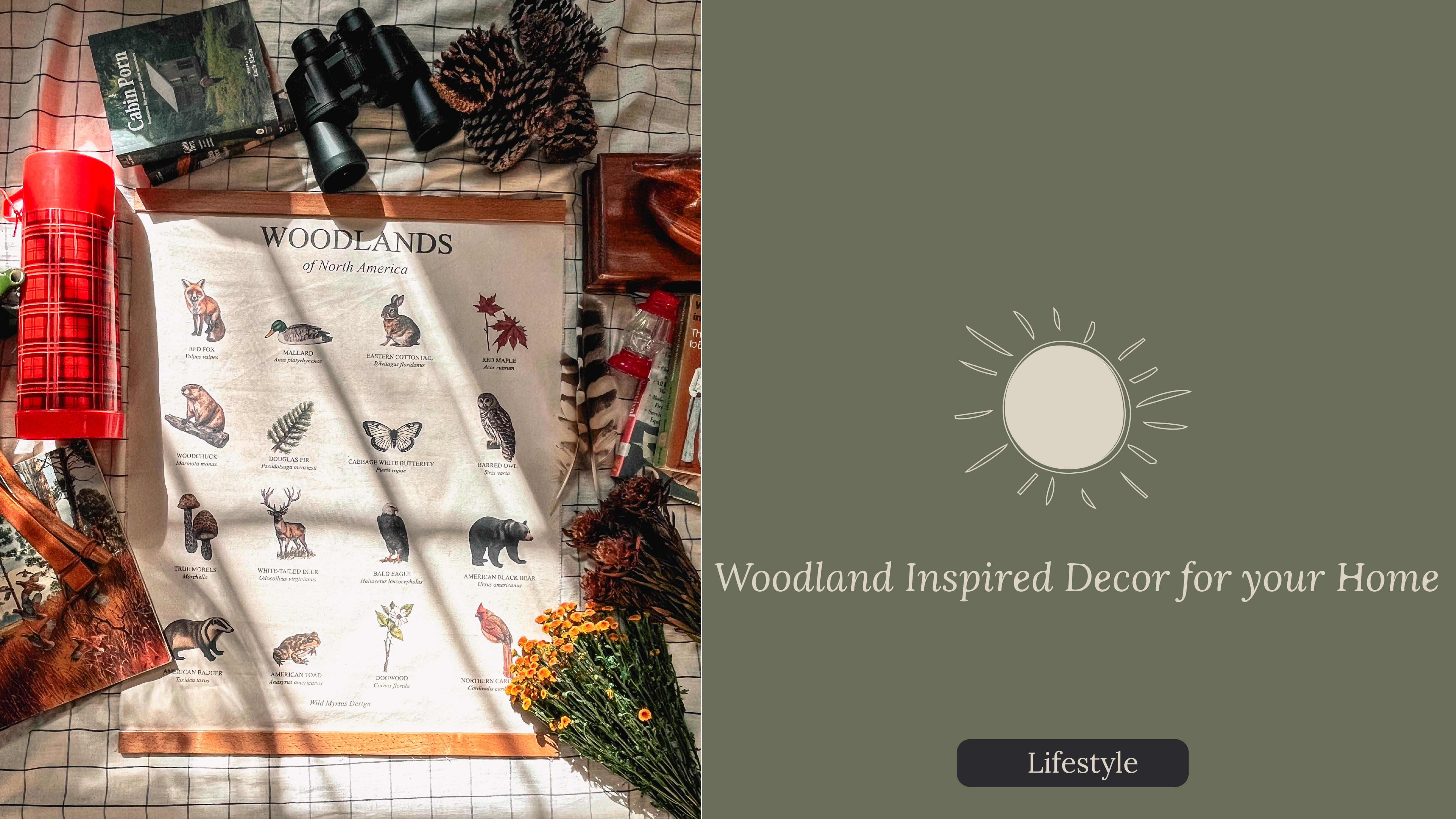 Woodland Inspired Decor for your Home